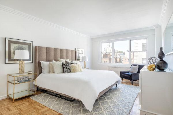 The same master bedroom now made to feel soothing and luxurious. (Provided photo/TNS)