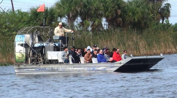 An Everglades Airboat Adventure acquaints visitors with the beauty of Florida's unique ecosystem. (Victor Block)