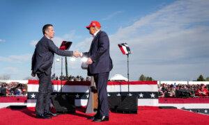 Trump Stumps for GOP Senate Candidate Bernie Moreno at Ohio Rally