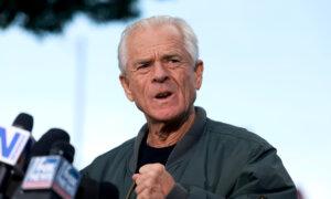 Former Trump Adviser Navarro Speaks to Press Before Reporting to Prison