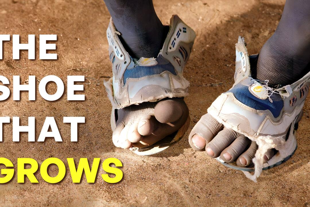 ‘The Shoe That Grows’–The Heartwarming Story of One Man Who Is Impacting the Lives of Thousands