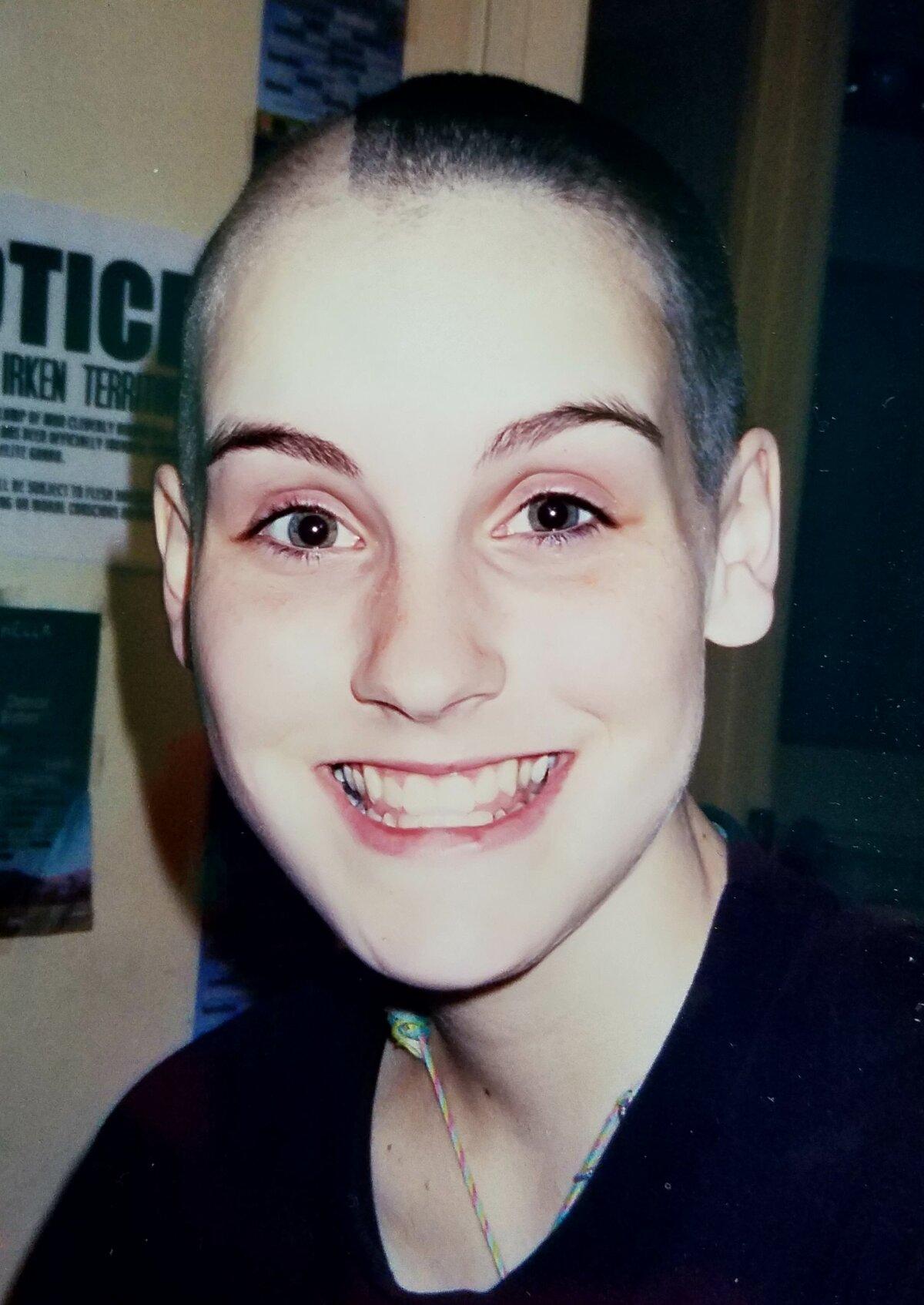 Adrienne in June 2001. (Courtesy of Andrea Wilson Woods)