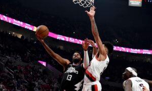 Clippers Cap Season Sweep With Easy Win Over Blazers