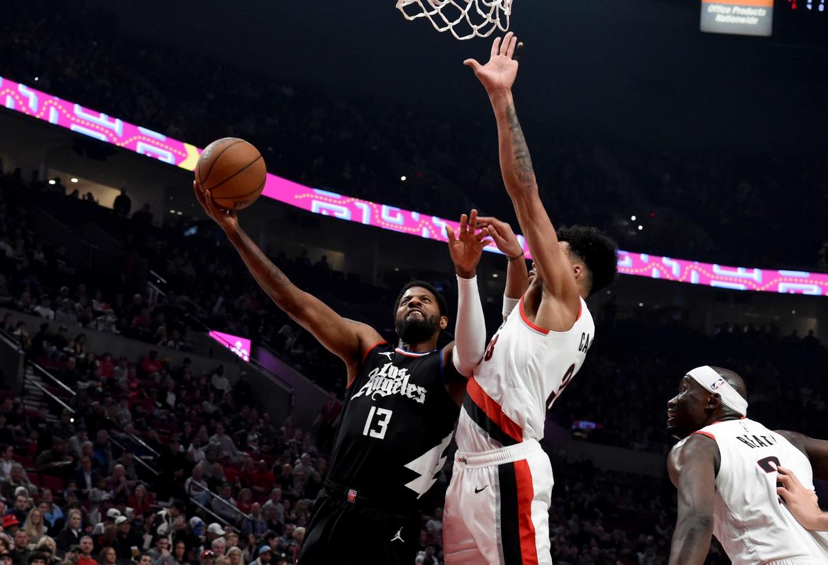 Clippers Cap Season Sweep With Easy Win Over Blazers