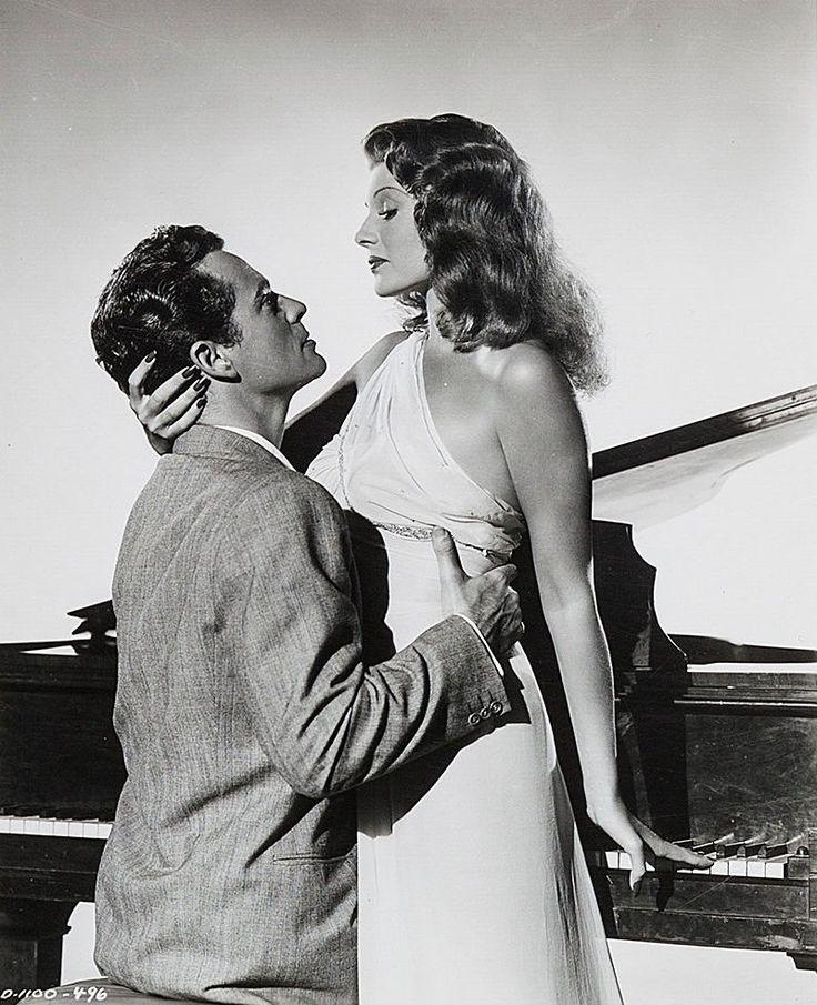 Danny (Larry Parks) and Terpsichore (Rita Hayworth), in "Down to Earth." (Columbia Pictures)