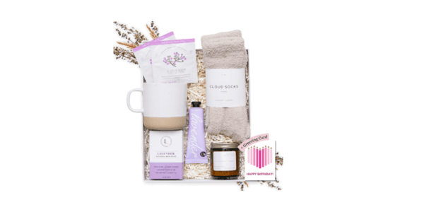 Unboxme Lavender Spa Gift, Self-Care Package
