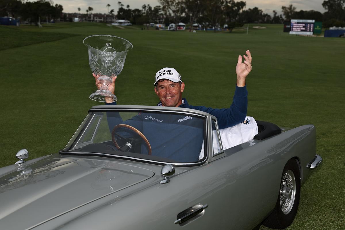 Harrington Survives Shaky Moments to Win Hoag Classic in Newport Beach