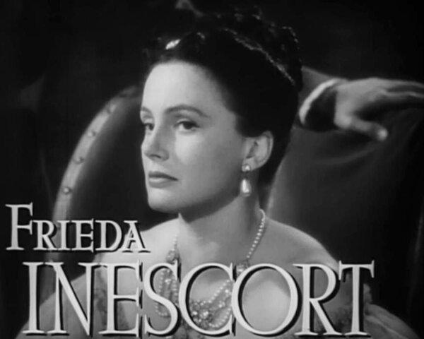 British actress Frieda Inescort in the trailer for "Pride and Prejudice" in 1940. (Public Domain)