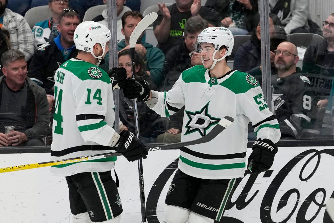 Sharks Bow to Stars as Latest San Jose Losing Streak Reaches Eight Games