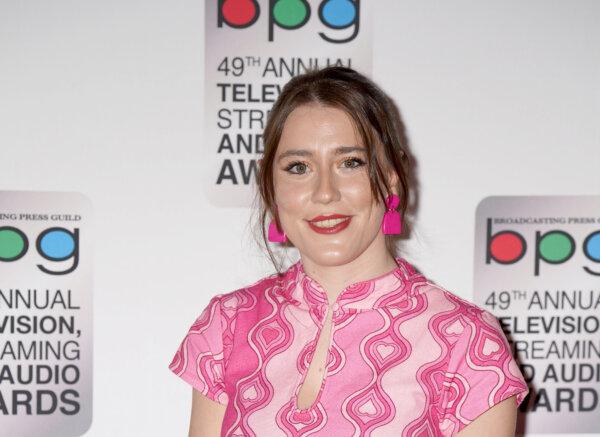 BBC's first specialist disinformation and social media correspondent, Marianna Spring, attends the Broadcasting Press Guild Awards on March 24, 2023. (PA Media)