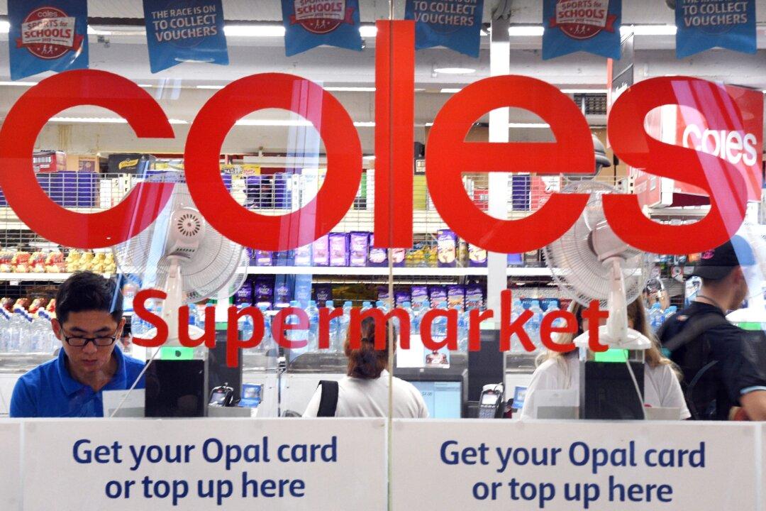 Australian Supermarket Coles Reports 30 Percent Surge in Online Sales