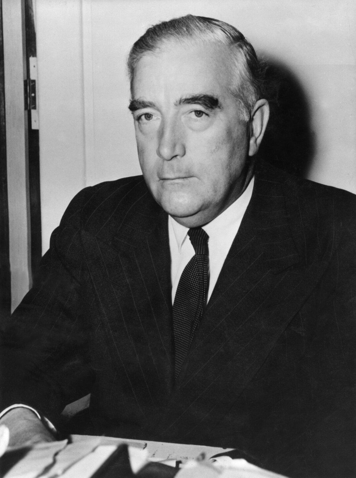 This undated picture shows Australian Prime Minister Sir Robert Gordon Menzies. (STR/AFP via Getty Images)