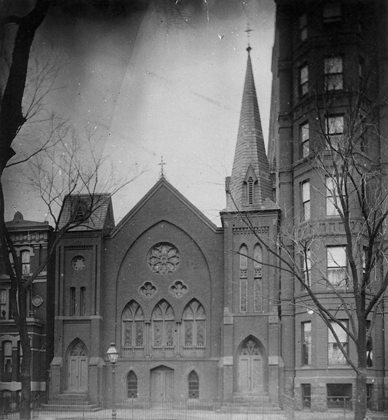 Fifteenth Street Presbyterian Church in Washington, once led by Francis Grimké, Charlotte Grimké's husband. Library of Congress. (Public Domain)
