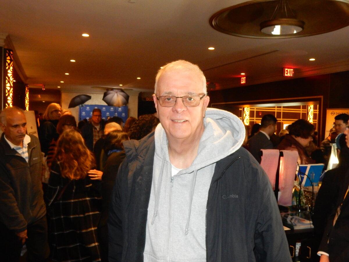 Gary Kinney attended a Shen Yun Performing Arts performance at the State Theatre New Jersey in New Brunswick on March 28, 2024. (Weiyong Zhu/The Epoch Times)