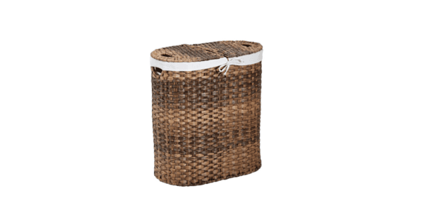 Seville Classics Premium Handwoven Laundry Bin Basket