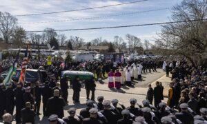 Funeral Held for Slain New York City Police Officer Jonathan Diller