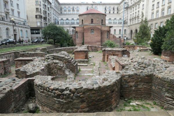 St. George Rotunda, likely more than two millennia old is the oldest existing building in Sofia, Bulgaria. (Barbara Selwitz)
