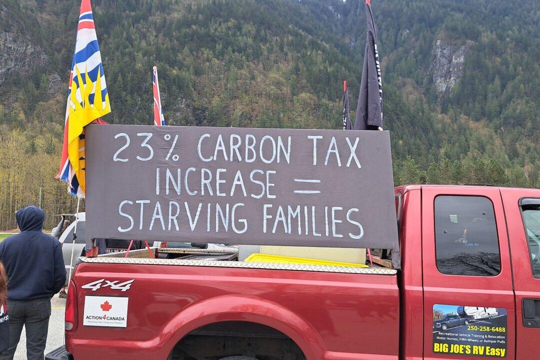Canadians Hold Cross-Country Protests Against April 1 Carbon Tax Hike