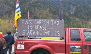 Canadians Hold Cross-Country Protests Against April 1 Carbon Tax Hike
