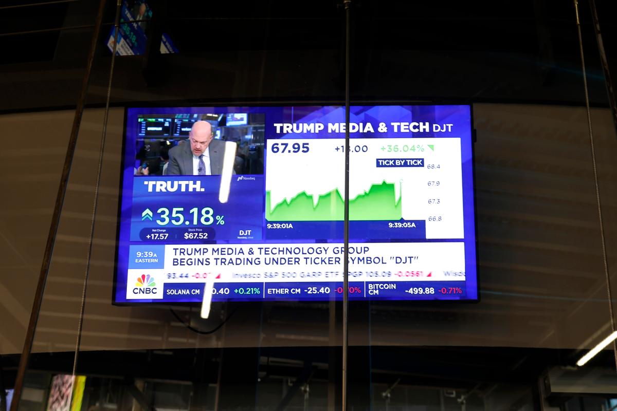 Trump Media Teaming Up With Crypto.com to Launch ETFs