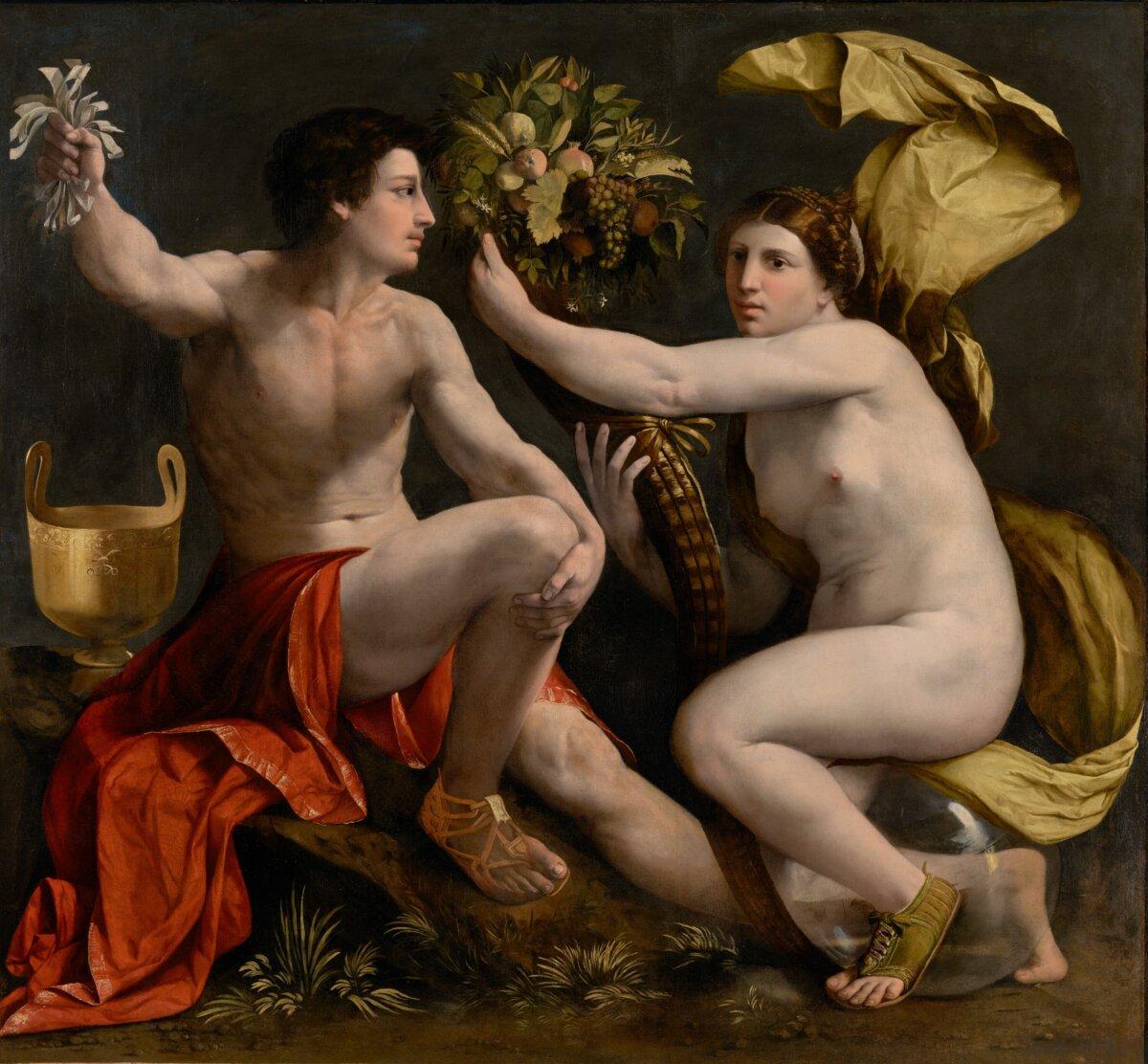 “Allegory of Fortune,” circa 1530, by Dosso Dossi. Oil on Canvas, 71 3/8 x 76 3/4 inches. Getty Center, Los Angeles. (Public Domain)