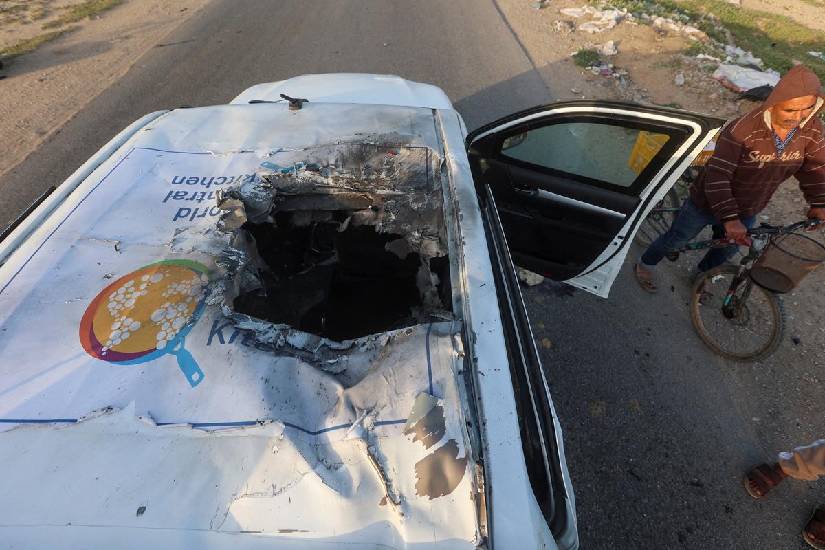 Aid Organizations Suspend Operations in Gaza After World Central Kitchen Workers’ Deaths