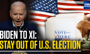 Biden Warns Xi to Not Interfere with US Election