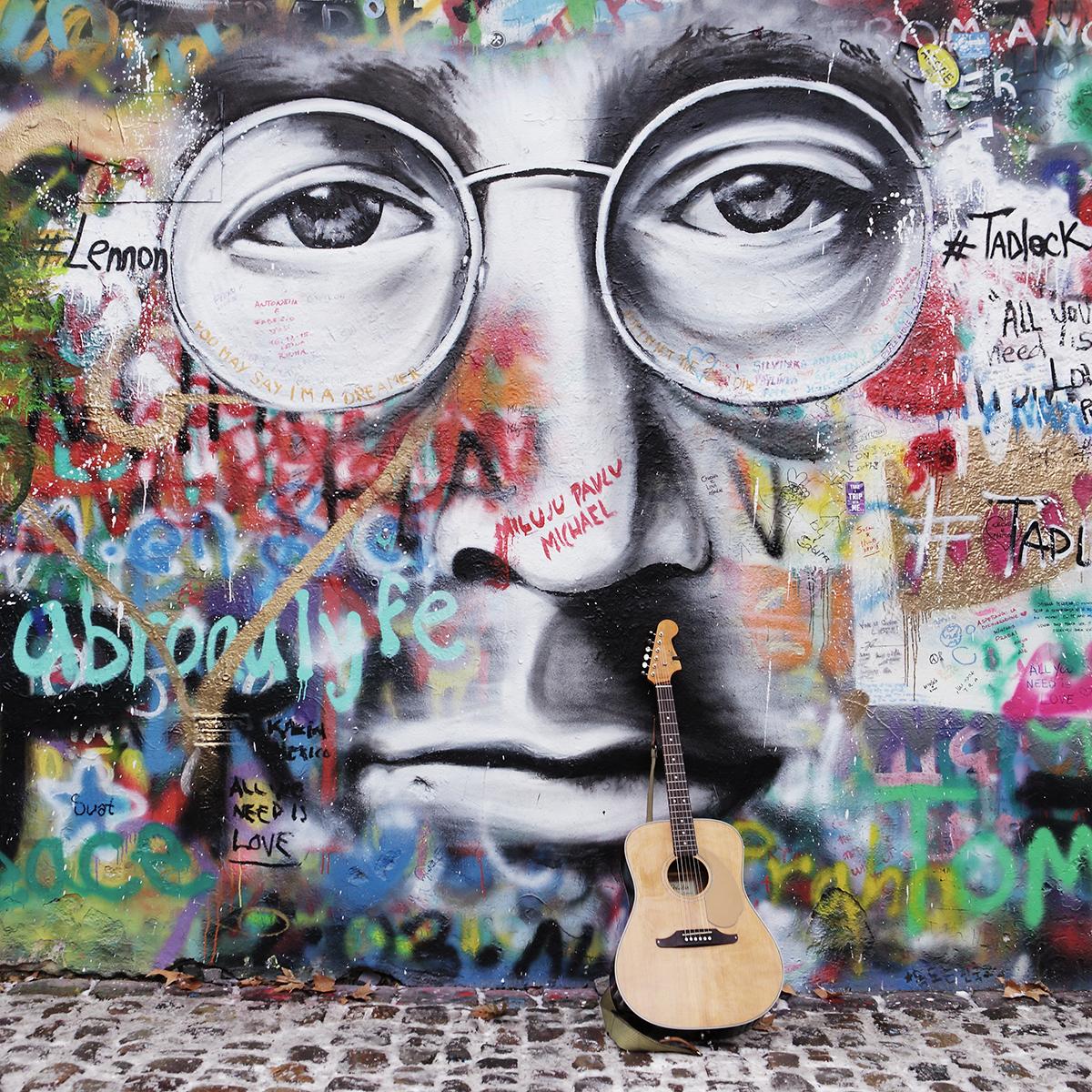 The John Lennon Wall tells the story of the Czech people’s resistance against communism. (emka74/Shutterstock)
