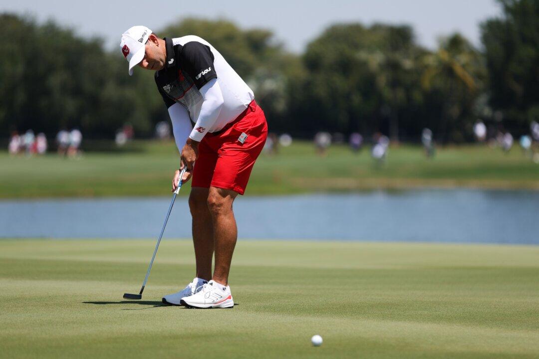 Sergio Garcia Among Three Co-leaders at LIV Golf Miami