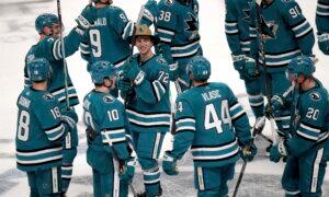 William Eklund Nets Hat Trick With OT Goal, and Devin Cooley Gets First Win as Sharks Beat Blues 3–2