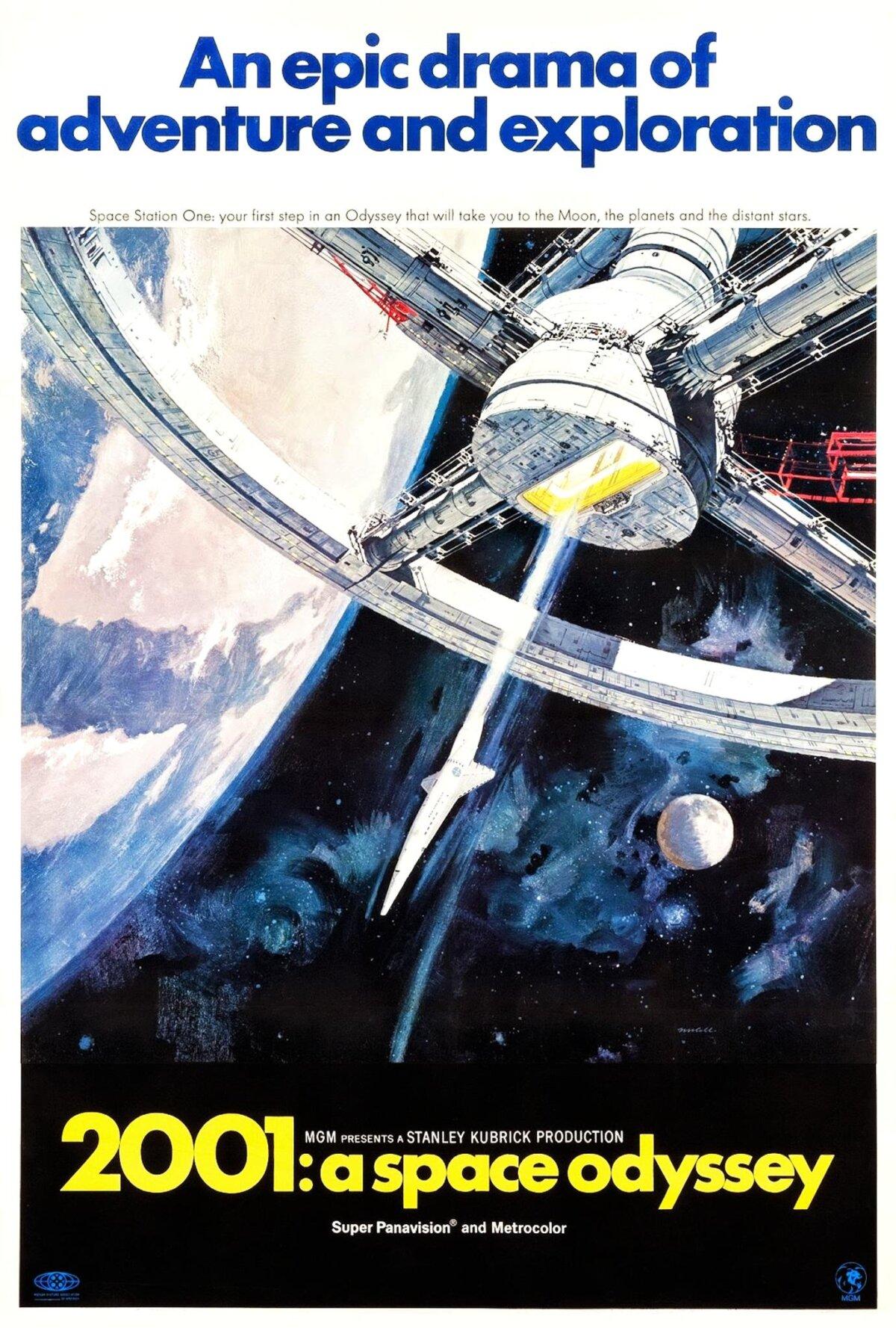 Theatrical poster for "2001: A Space Odyssey." (Metro-Goldwyn-Mayer )