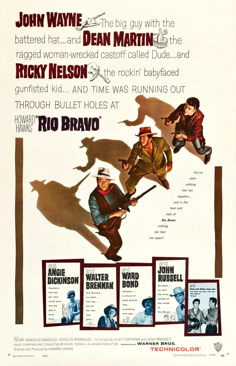 Theatrical poster for "Rio Bravo." (Warner Bros. Pictures)