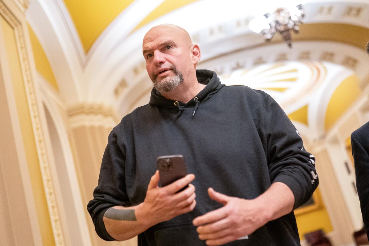 Fetterman Tears Into ‘Squatters Rights’ Laws, Soft-on-Crime Policies