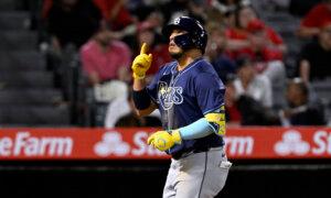 Angels’ Trout Homers Again, but Caballero, Paredes Carry Rays to Victory