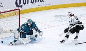 Sharks Blow Two-Goal Lead, Lose to Flames in Overtime
