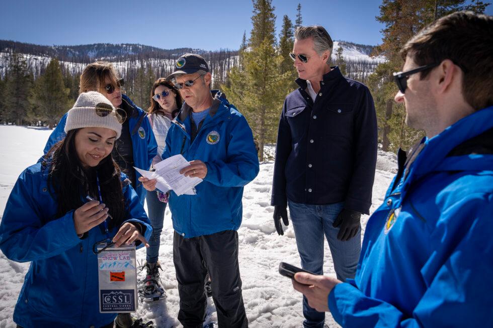 Newsom Unveils Plan to Capture More Water Amid California’s Above-Average Snowpack