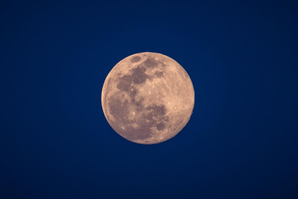 A Full Pink Moon. (Amit Kg/Shutterstock)