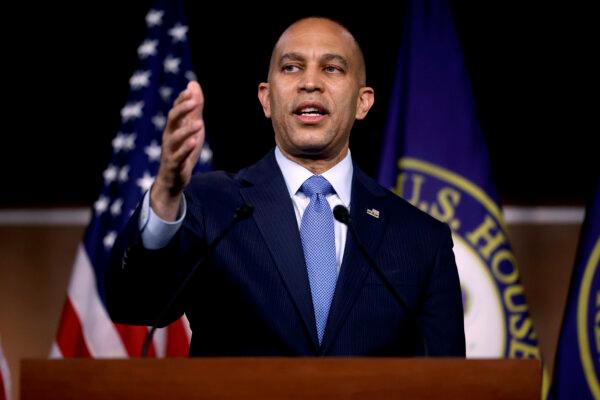 House Democratic Leader Jeffries Holds Weekly Press Conference