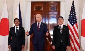 Biden Hosts First Summit With Leaders of Japan, Philippines as China Threat Looms