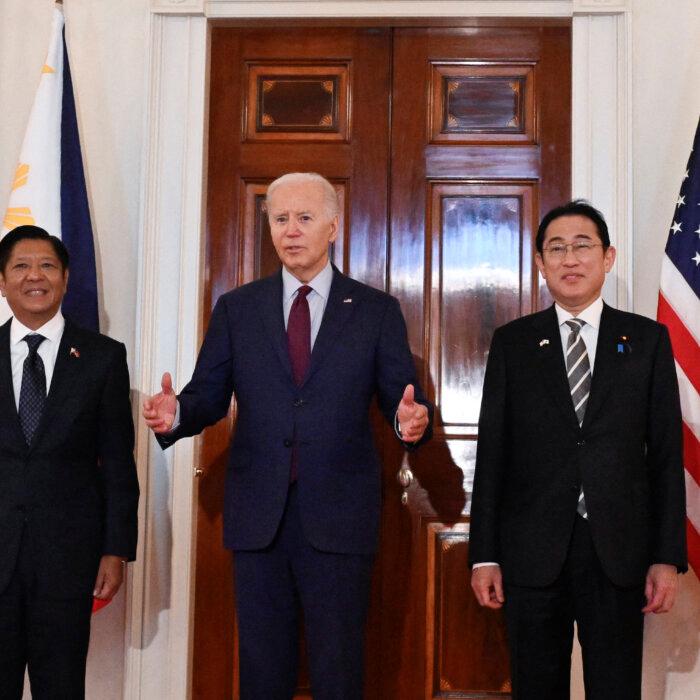Biden Hosts First Summit With Leaders of Japan, Philippines as China Threat Looms