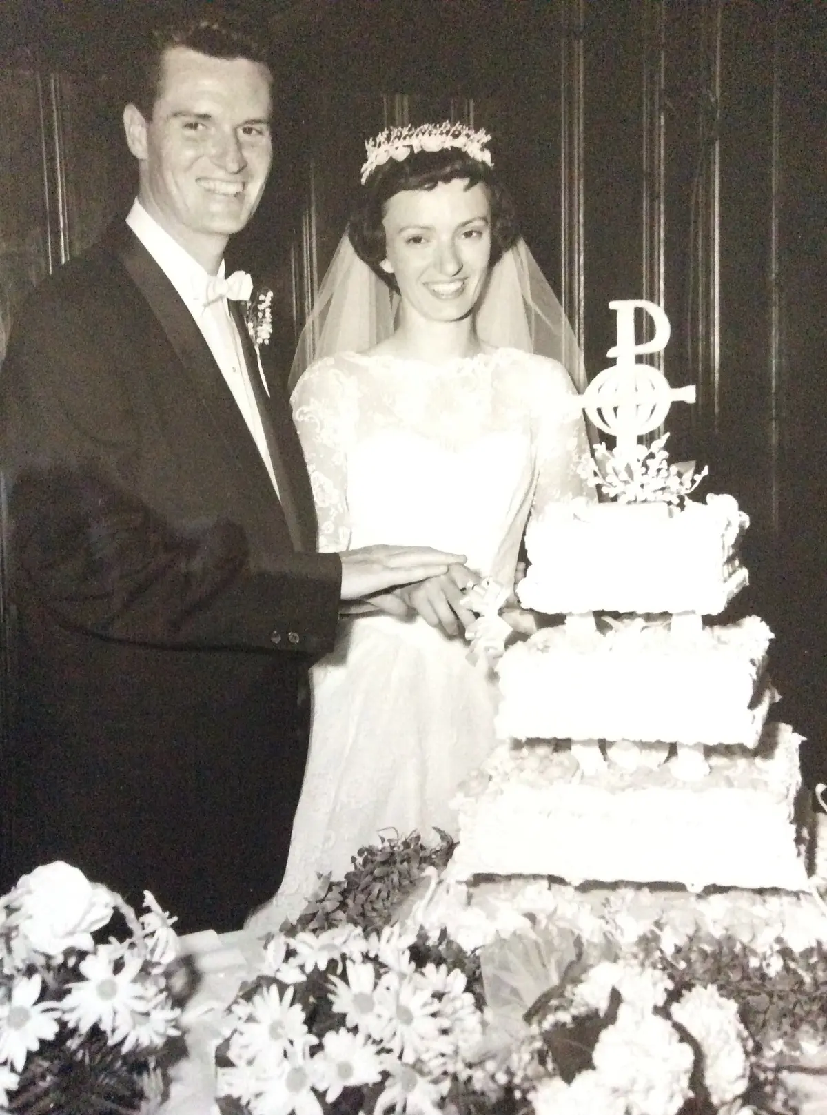 Pop with his wife at their wedding. (Courtesy of <a href="https://www.instagram.com/popshappybreakfast/">@popshappybreakfast</a>)