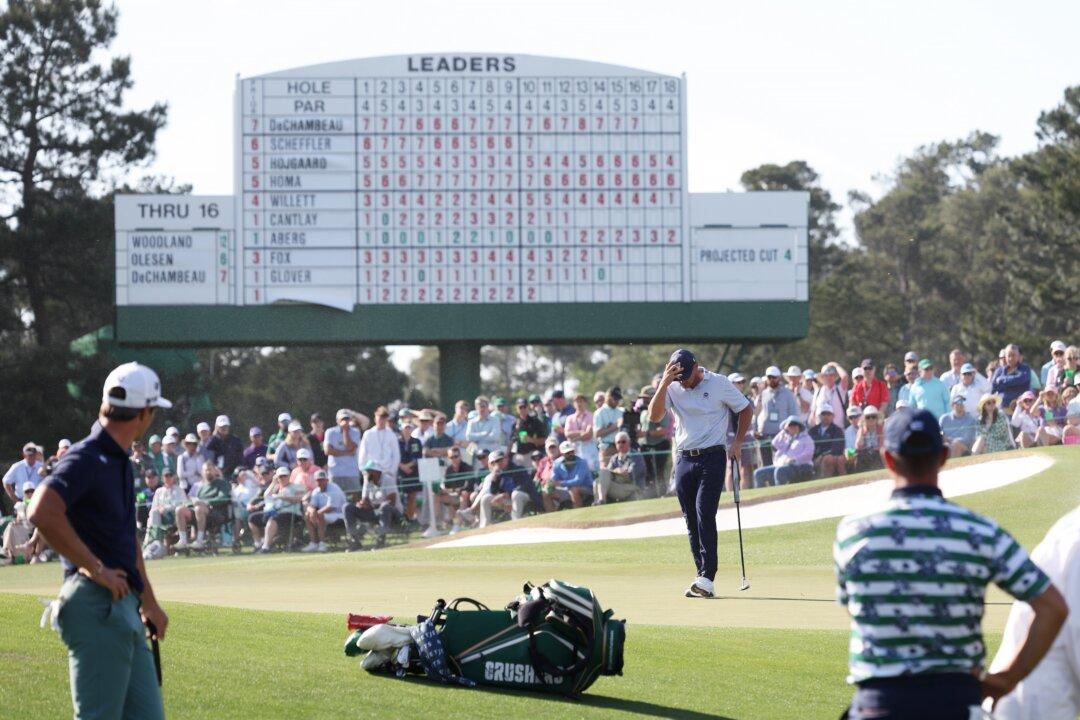 The Masters Face Gusty Conditions to Make Cut