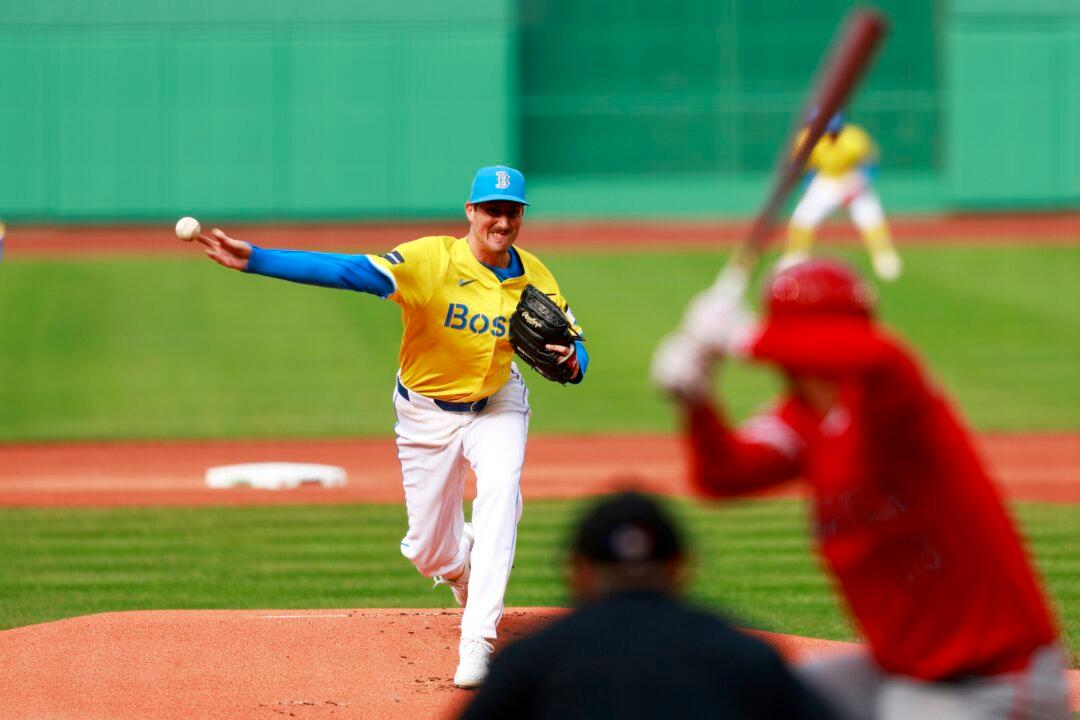 Red Sox Go on Offensive Early in Downing Angels