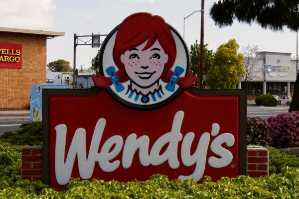 A Wendy's restaurant in Antioch, Calif., on April 6, 2024. (Travis Gillmore/The Epoch Times)