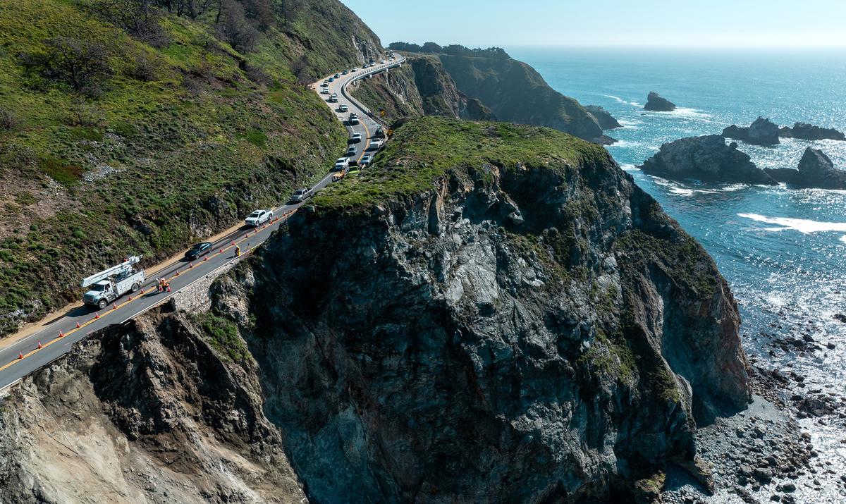 Will Big Sur Headaches Never End? Another Partial Road Collapse Adds to the Coastal Mecca’s Woes