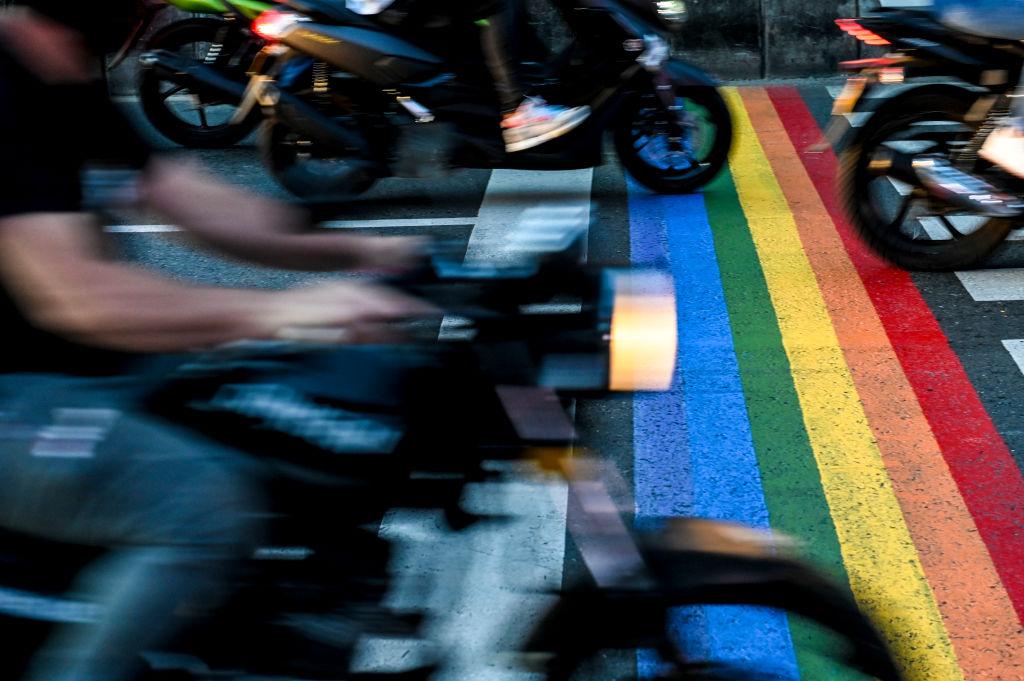 Man Who Painted Over Rainbow Crossing Pleads Guilty