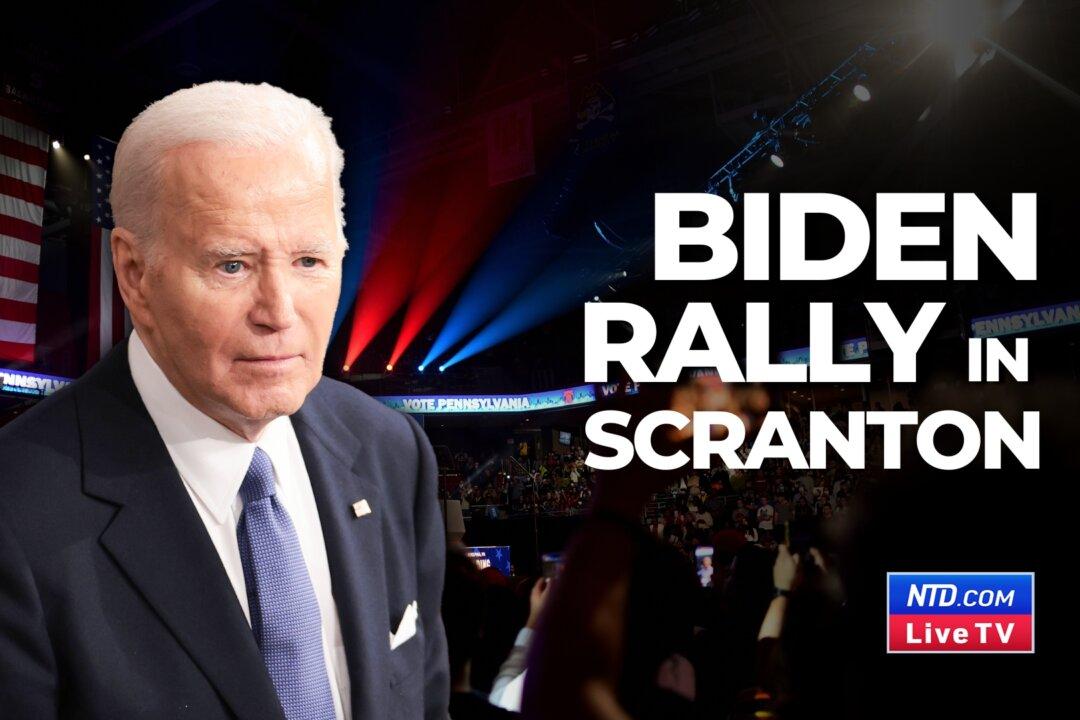 Biden Campaigns in Scranton, Pennsylvania