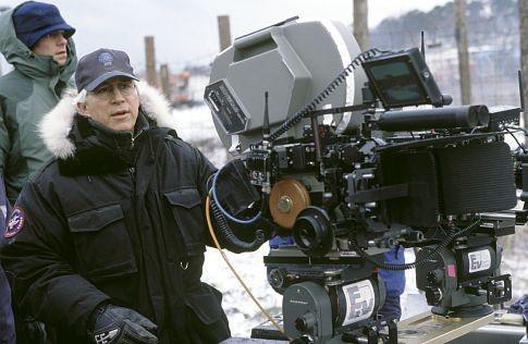 Director Gregory Hoblit behind the scenes of "Hart's War." (Metro-Goldwyn-Mayer.)