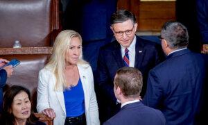 Marjorie Taylor Greene Says Motion to Vacate for Mike Johnson Is āComingā