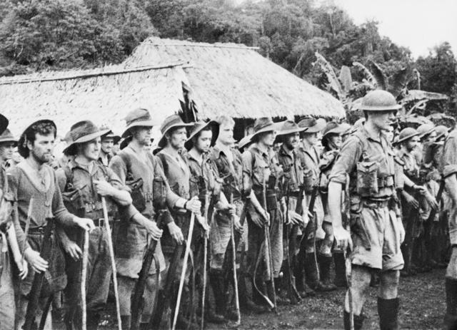 Australian 39th Battalion after the Kokoda Track campaign 1942. Wikipedia commons